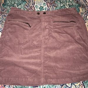 Velvet target skirt